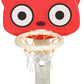 Keezi Kids Basketball Hoop Stand Adjustable 5-in-1 Sports Centre Toys Set Red