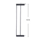 Baby Kids  Safety Security Gate Stair Barrier Doors Extension Panels 10cm Black