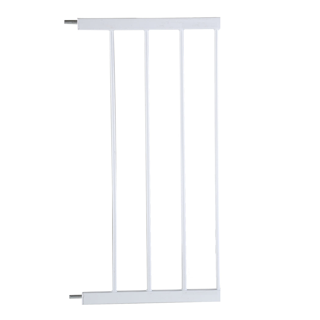 Baby Kids Safety Security Gate Stair Barrier Doors Extension Panels 30cm White