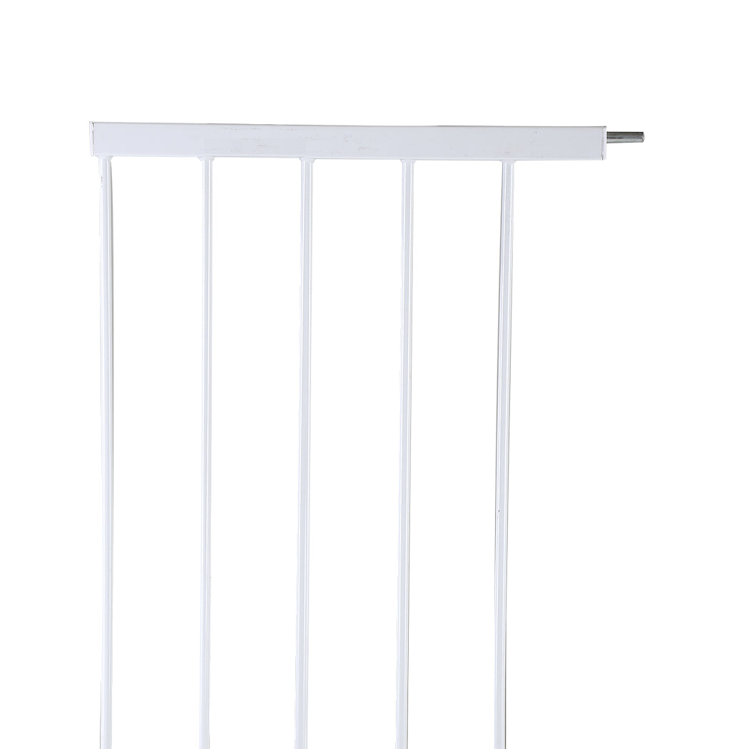 Baby Kids Safety Security Gate Stair Barrier Doors Extension Panels 45cm White