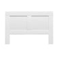 Bed Head With Shelves Headboard Bedhead Base - White Double