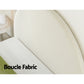 Bed Head Bouclé Headboard Bedhead Base - White King