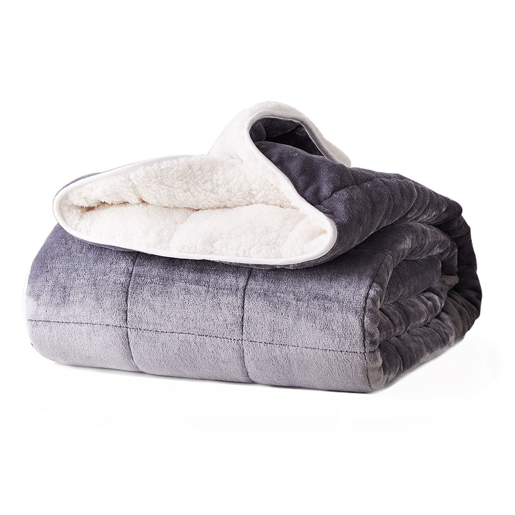 Winslet Weighted Ultra-Soft Blanket Heavy Gravity Deep Relax 11KG Adults - Grey