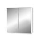 Bathroom Vanity Mirror with Storage Cabinet - White 750mm x 150mm x 720mm