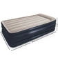 Factory Buys 46cm Air Mattress Inflatable Bed Airbed - Blue Single