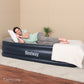 Factory Buys 46cm Air Mattress Inflatable Bed Airbed - Blue Single