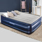 Factory Buys 46cm Air Mattress Inflatable Bed Airbed - Blue Queen