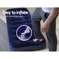 Factory Buys Inflatable Air Mattress - Navy Single