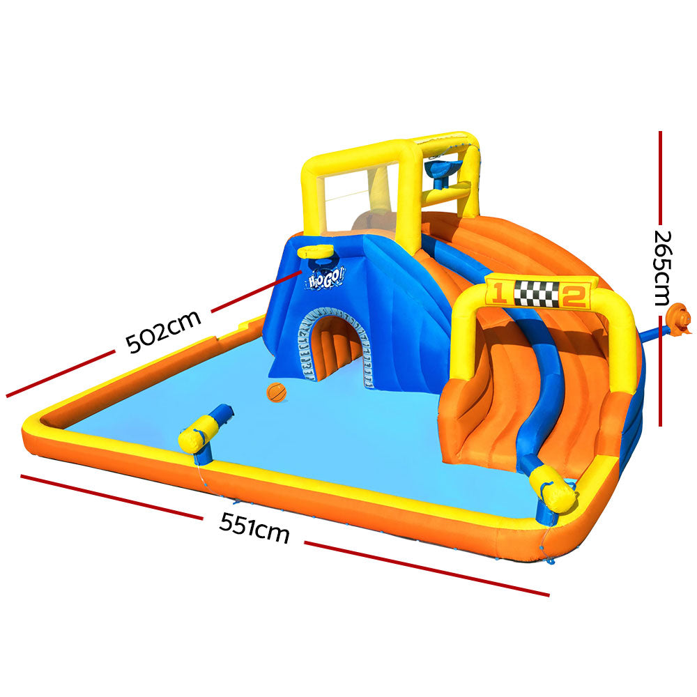 Factory Buys Inflatable Water Slide Jumping Castle Double Slides for Pool Playground