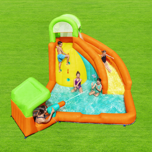 Inflatable Water Park Pool Slide Castle Playground Course 4.26 X 3.69M