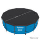Factory Buys Pool Cover Fits 3.66m/12ft Round Swimming Pool PVC Blanket 3.7m