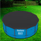 Factory Buys Pool Cover Fits 3.66m/12ft Round Swimming Pool PVC Blanket 3.7m