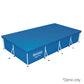Factory Buys Pool Cover Fits 4.04x2.12m Above Ground Swimming Pool PE Blanket