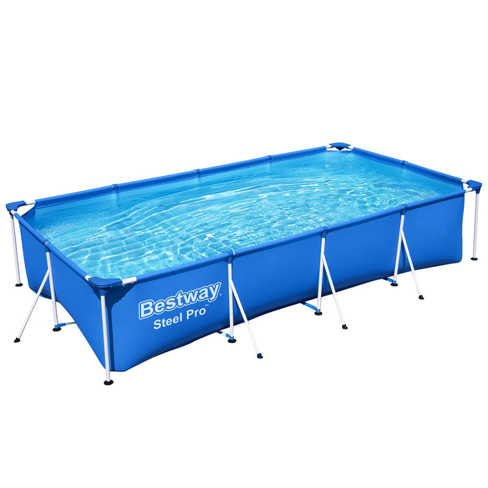 Bestway Swimming Pool Above Ground Heavy Duty Steel Pro Frame Pools 4M