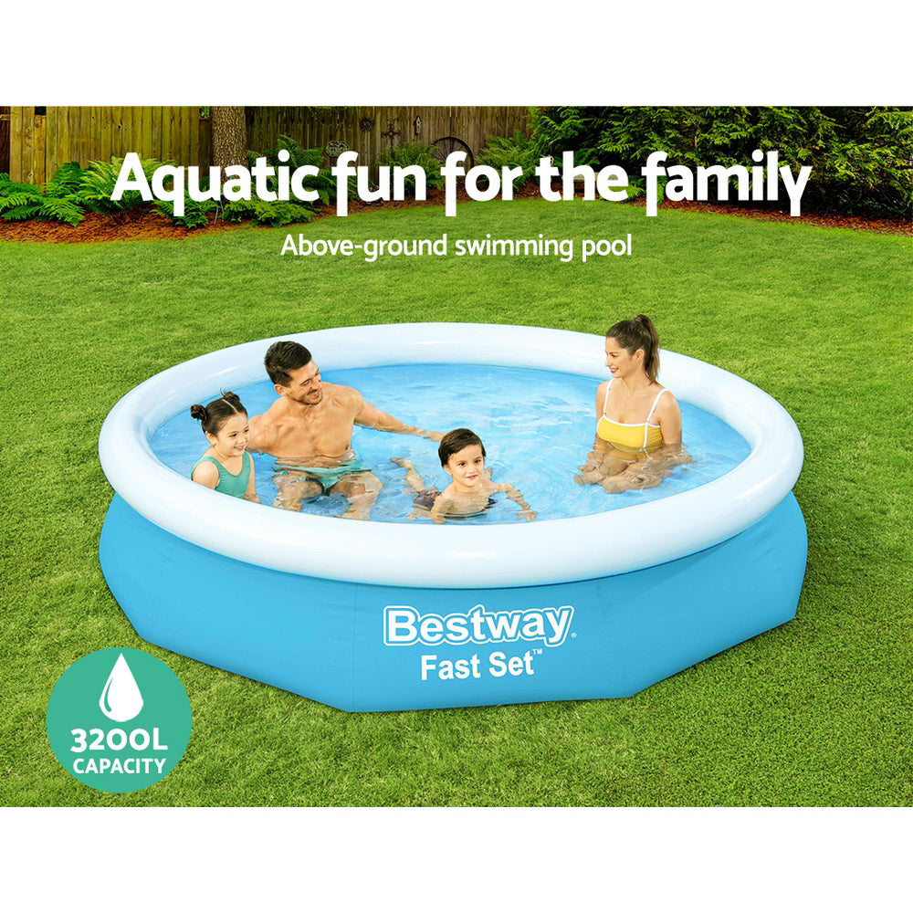 Factory Buys Swimming Pool Above Ground Kids Fast Set Pools with Filter Pump 3M