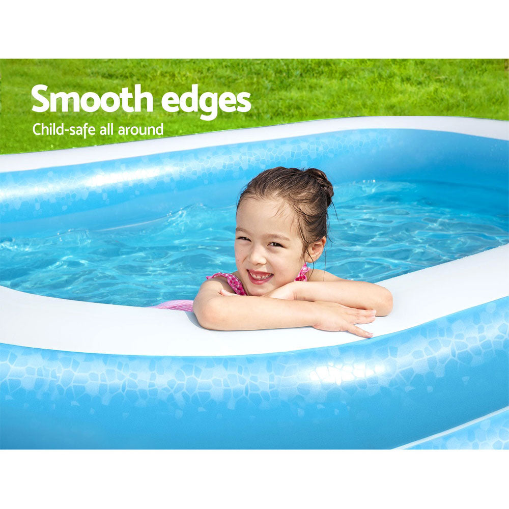 Factory Buys 2-Ply Inflatable Kids Above Ground Swimming Pool