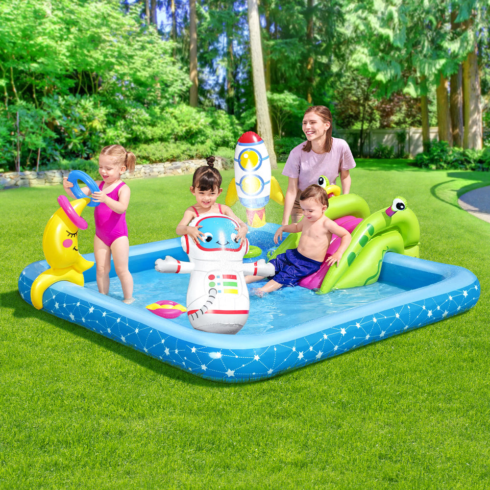 Bestway Kids Pool 228x206x84cm Inflatable Above Ground Swimming