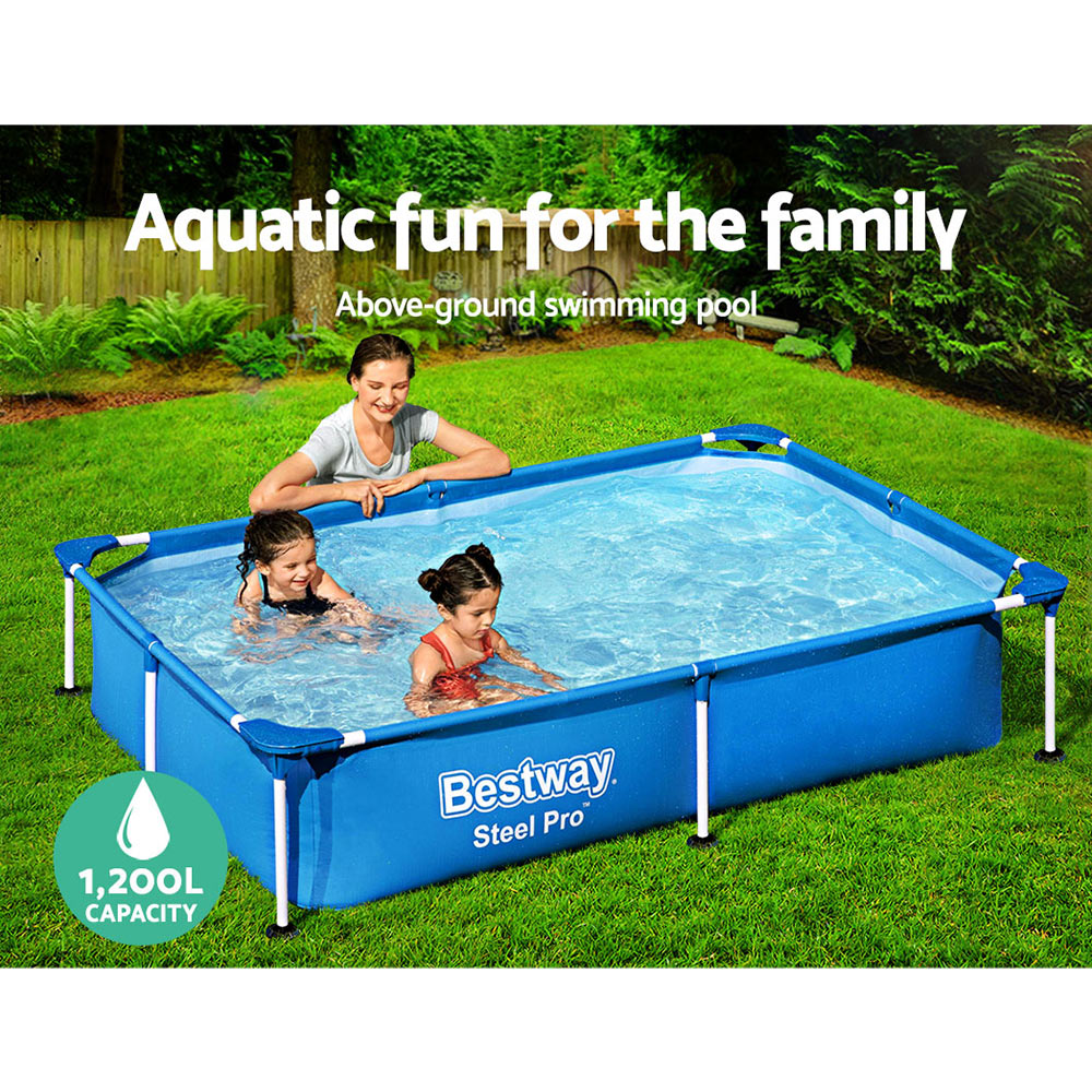 Factory Buys Swimming Pool Above Ground Frame Pools Outdoor Steel Pro 2.2 X 1.5M