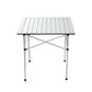 Folding Camping Table 70cm Roll Up Outdoor Picnic BBQ Aluminium Desk