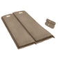 Self-Inflating Mattress Camping Sleeping Mat Air Bed Double Set Coffee