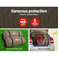 Self-Inflating Mattress Camping Sleeping Mat Air Bed Double Set Coffee
