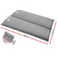 Self-Inflating Mattress Camping Sleeping Mat Air Bed Double Set Grey