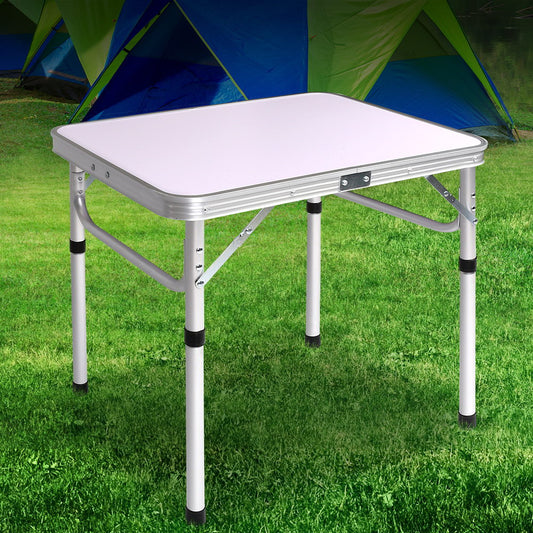 Folding Camping Table 60CM Adjustable Portable Outdoor Picnic Desk