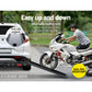 Motorcycle Motorbike Carrier Rack Ramp 2"Towbar Adjustable Height Black