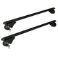 Universal Car Roof Rack 1080mm Cross Bars Aluminium Black Adjustable  Car 90kgs load Carrier