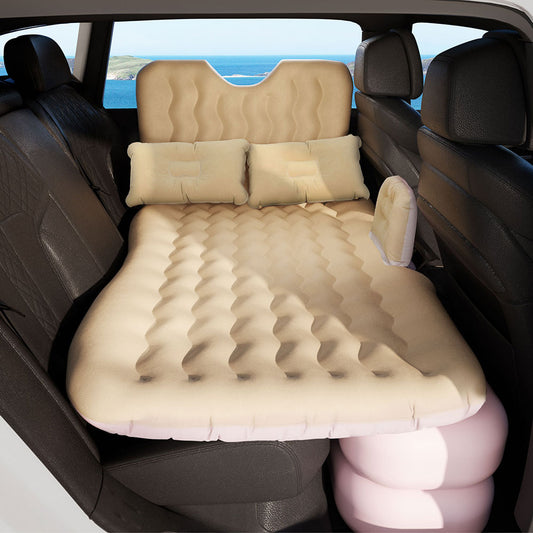 Car Mattress 176x80 Inflatable SUV Back Seat Camping Bed - Beige