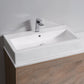 Rectangular Ceramic Basin Bathroom Wash Counter Top Hand Wash Bowl Sink Vanity Above Basins