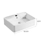 58.5cm x 45cm Ceramic Basin Bathroom Wash Counter Top Hand Wash Bowl Sink Vanity Above Basins