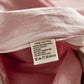 DOUBLE Washed Cotton Sheet Set - Pink & Brown
