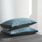 Single Cosy Club Cotton Bed Sheets Set Blue Grey Cover