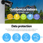 CCTV Security System 4CH DVR 2 Cameras 2TB Hard Drive