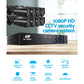 CCTV Security System 8CH DVR 8 Cameras 1TB Hard Drive