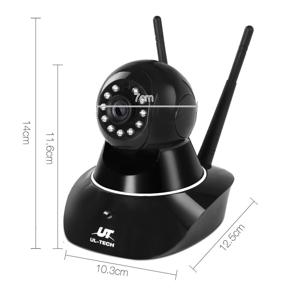 1080P Wireless IP Camera Security WIFI Cam Black