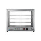 Commercial Food Warmer Hot Display Showcase Cabinet 64cm