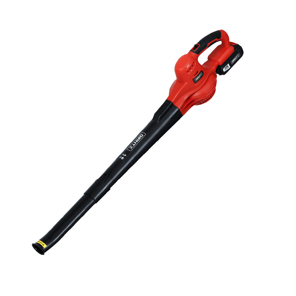 20V Cordless Leaf Blower Garden Lithium Electric Battery Nozzles 2-Speed