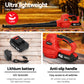 20V Cordless Leaf Blower Garden Lithium Electric Battery Nozzles 2-Speed