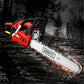 Chainsaw Petrol 52CC 20" Bar Commercial E-Start Pruning Chain Saw