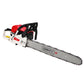 Chainsaw Petrol 72CC 24" Bar Commercial E-Start Pruning Chain Saw