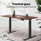 Artiss Standing Desk Top Rustic Brown 120cm