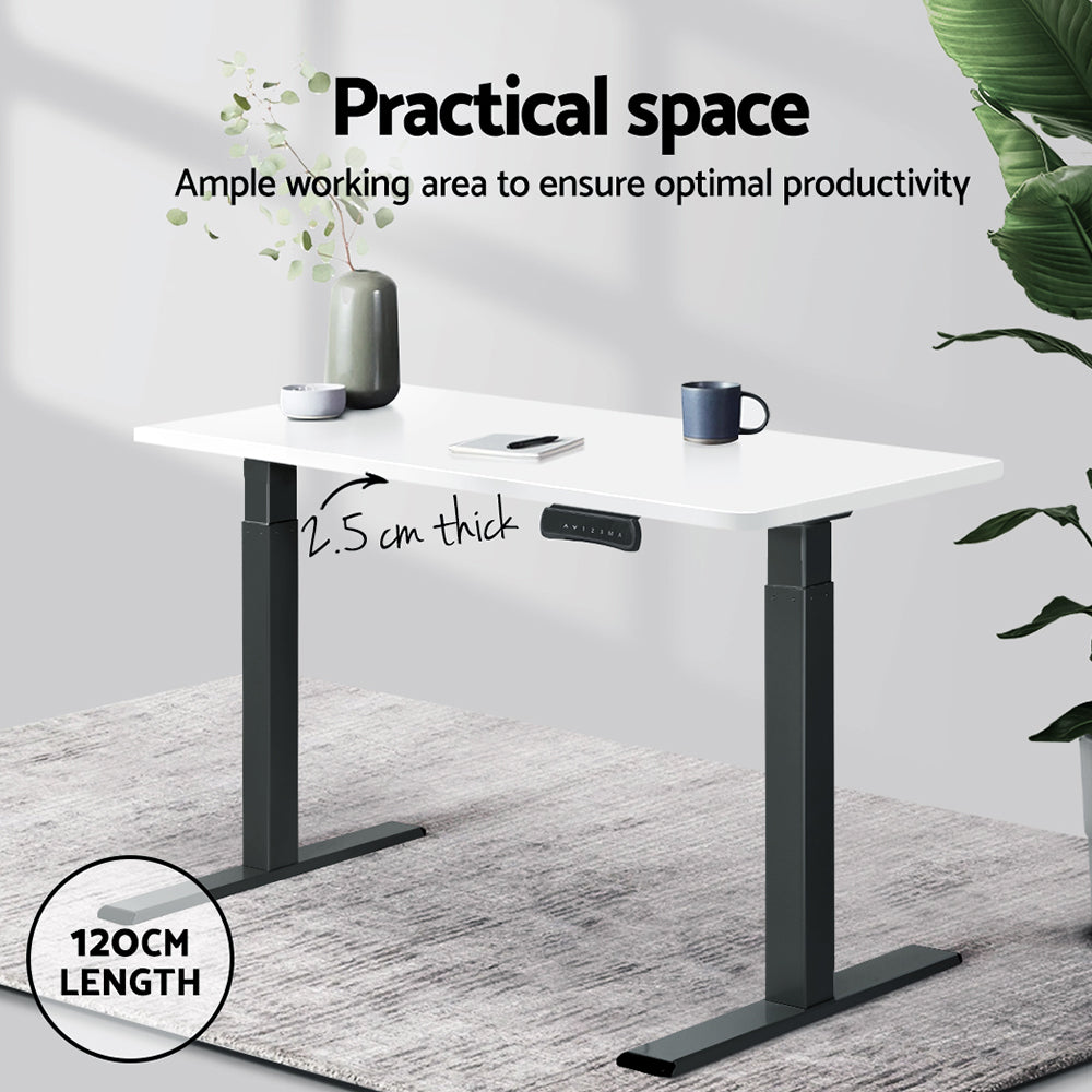 Artiss Standing Desk Top White 120cm