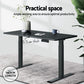 Artiss Standing Desk Top Black 140cm