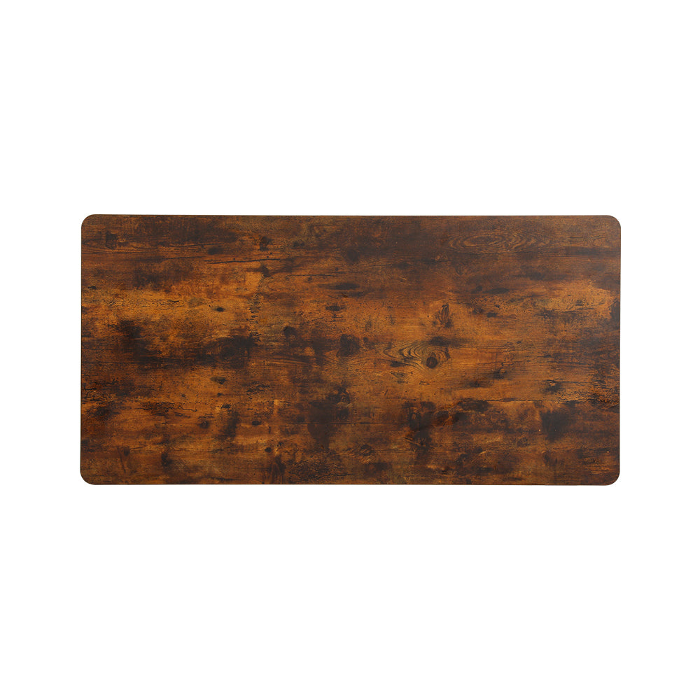 Artiss Standing Desk Top Rustic Brown 140cm