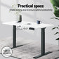 Standing Desk Desktop Motorised Electric Sit Stand Table White