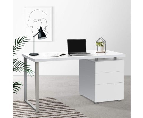 Amaranth Office Desk & Chair Package - White