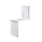 Artiss Computer Desk Bookshelf Wall Mount White