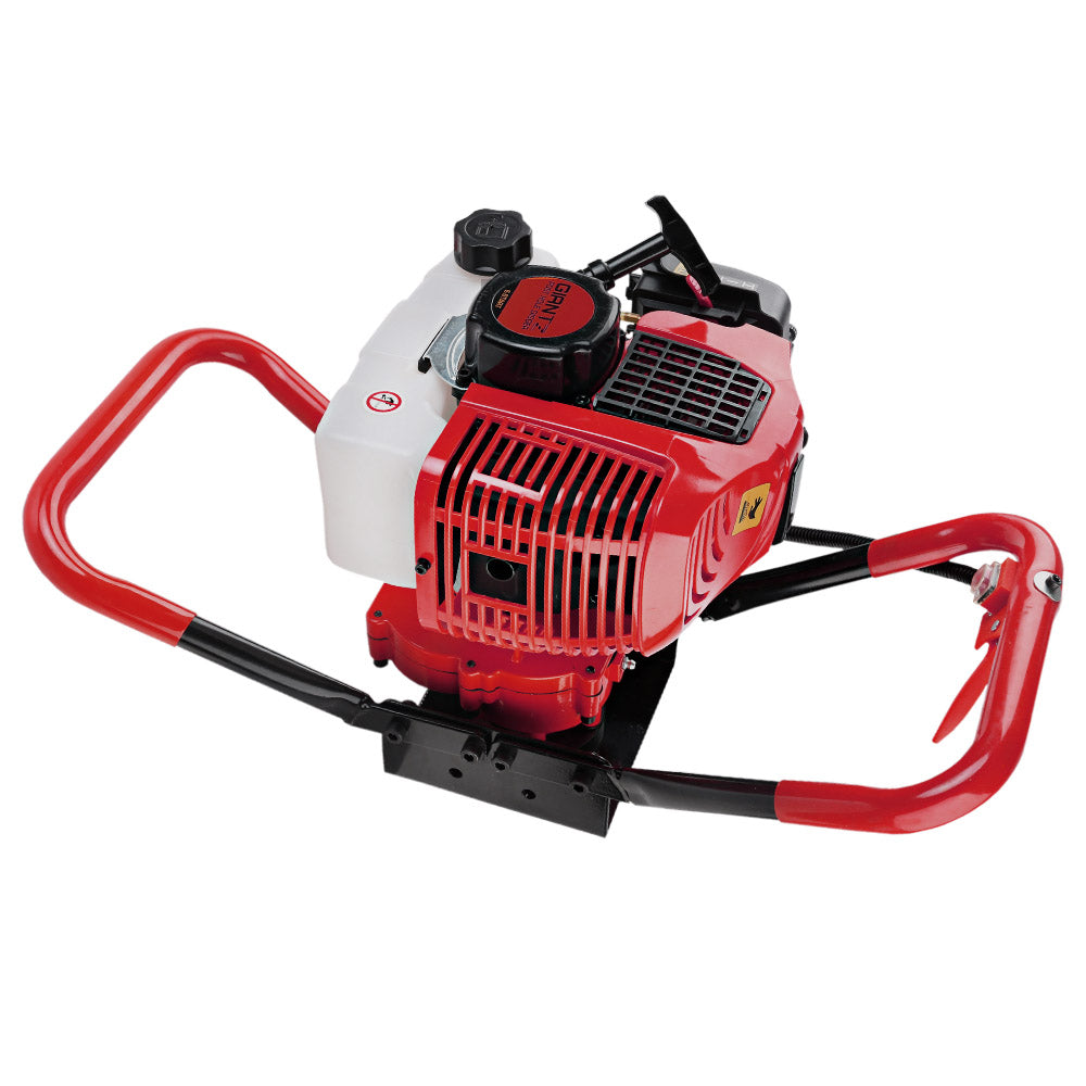 80CC Post Hole Digger Motor Only Petrol Engine Red